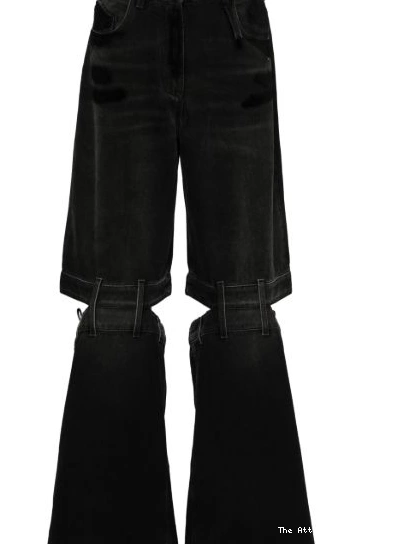 Affordable jeans wide-leg Women high-rise Lunghi The Attico 0305