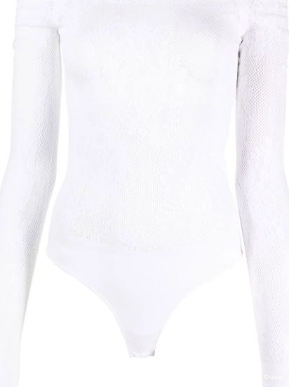 Cheap Kim Women The Attico off-shoulder bodysuit 0303