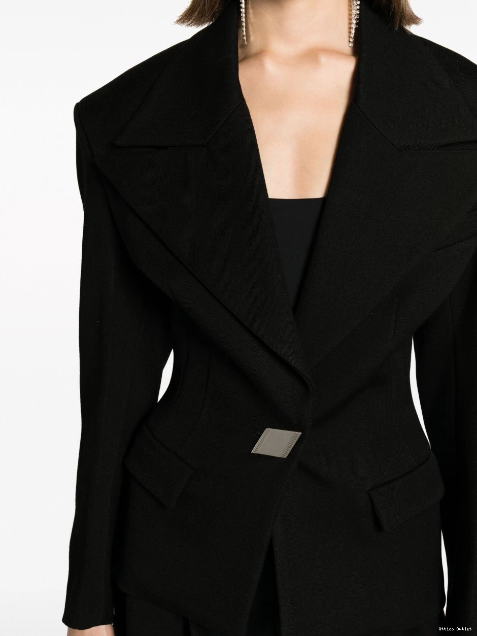 Affordable blazer single-breasted fitted Women The Attico 0309