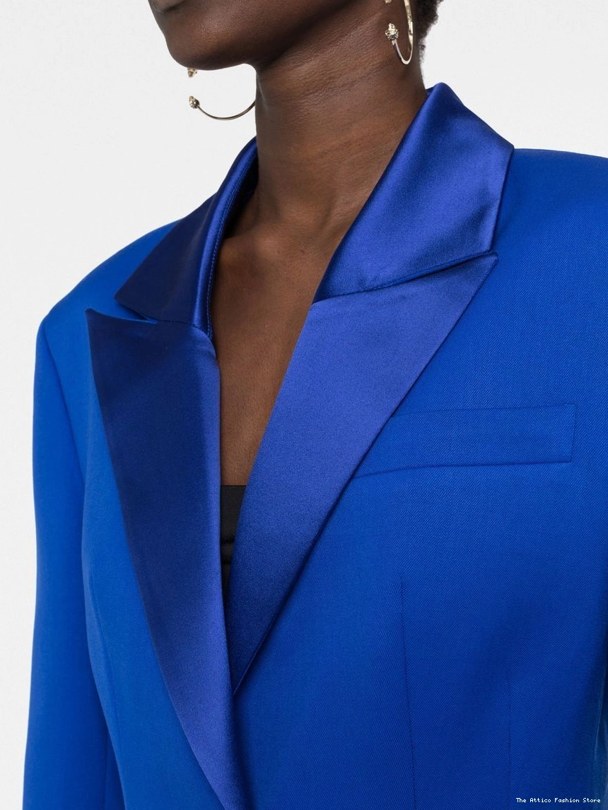 Cheap single-breasted Women The silk Attico blazer 0305