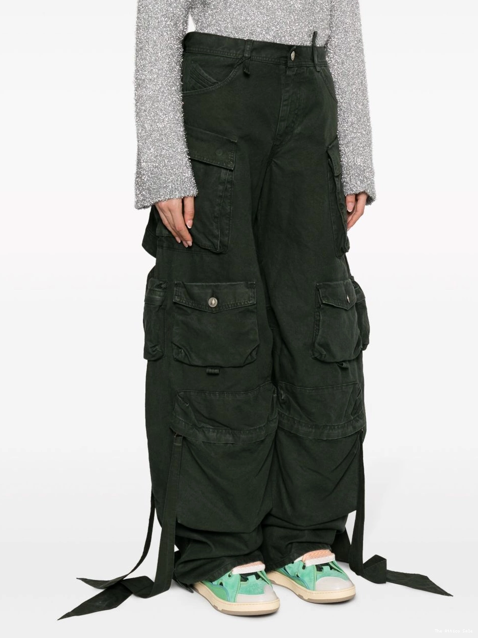 Cheap low-rise Women The cargo pants Fern Attico 0304