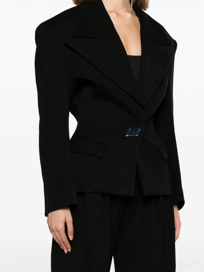 Affordable blazer single-breasted fitted Women The Attico 0309