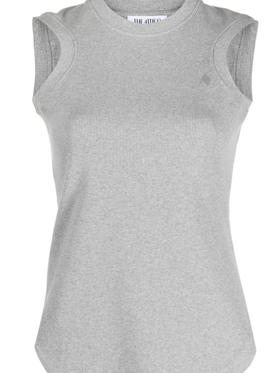 Cheap Reese The Women tank top ribbed Attico 0305