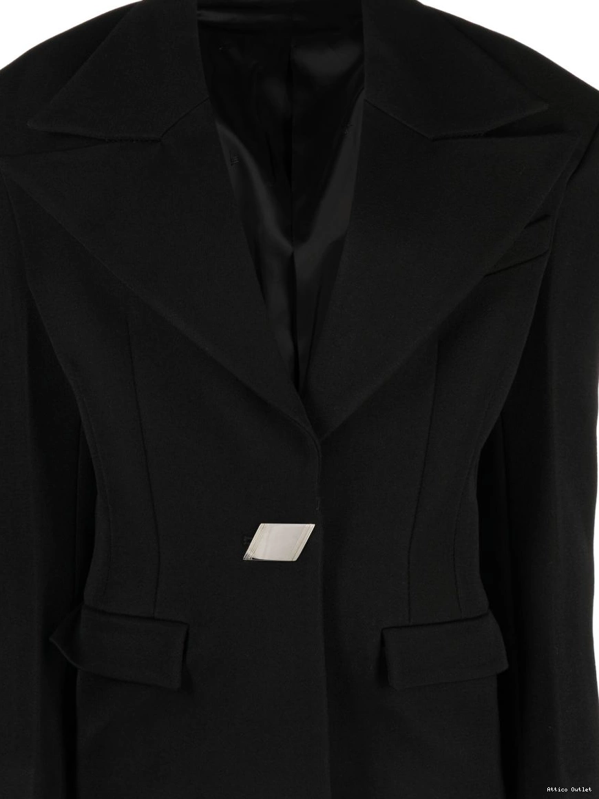 blazer single-breasted fitted Women The Attico 0309