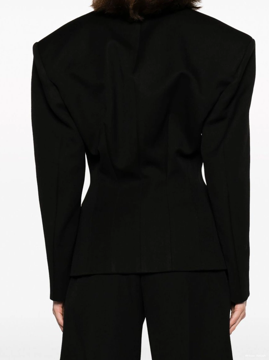 Affordable blazer single-breasted fitted Women The Attico 0309